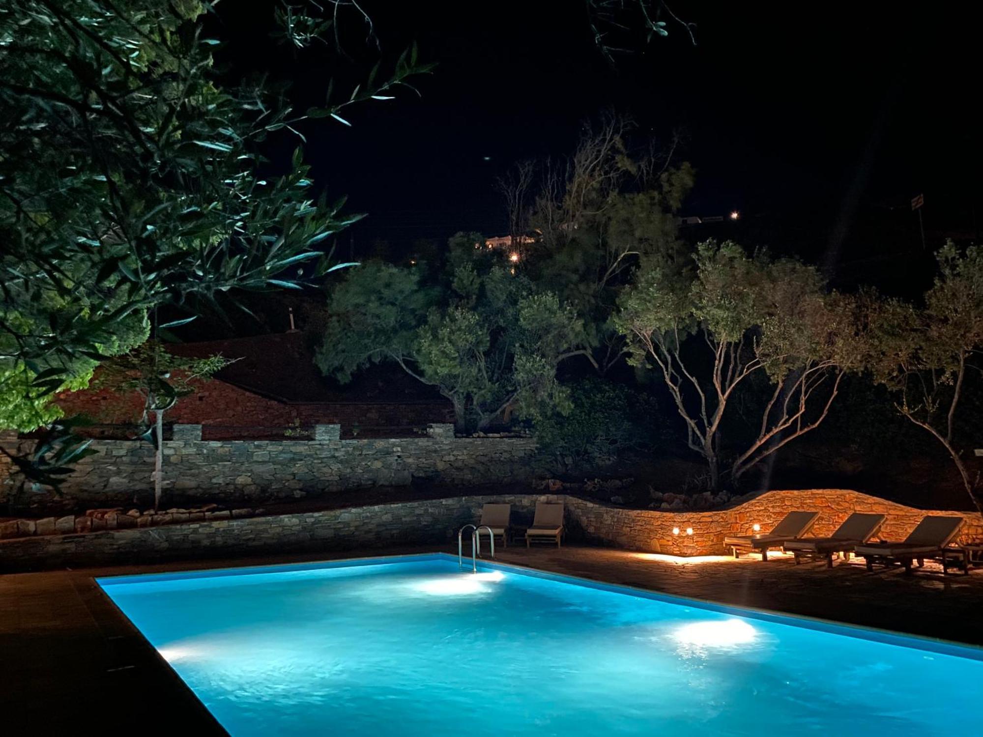 Apaggio Apartments Katapola Bagian luar foto