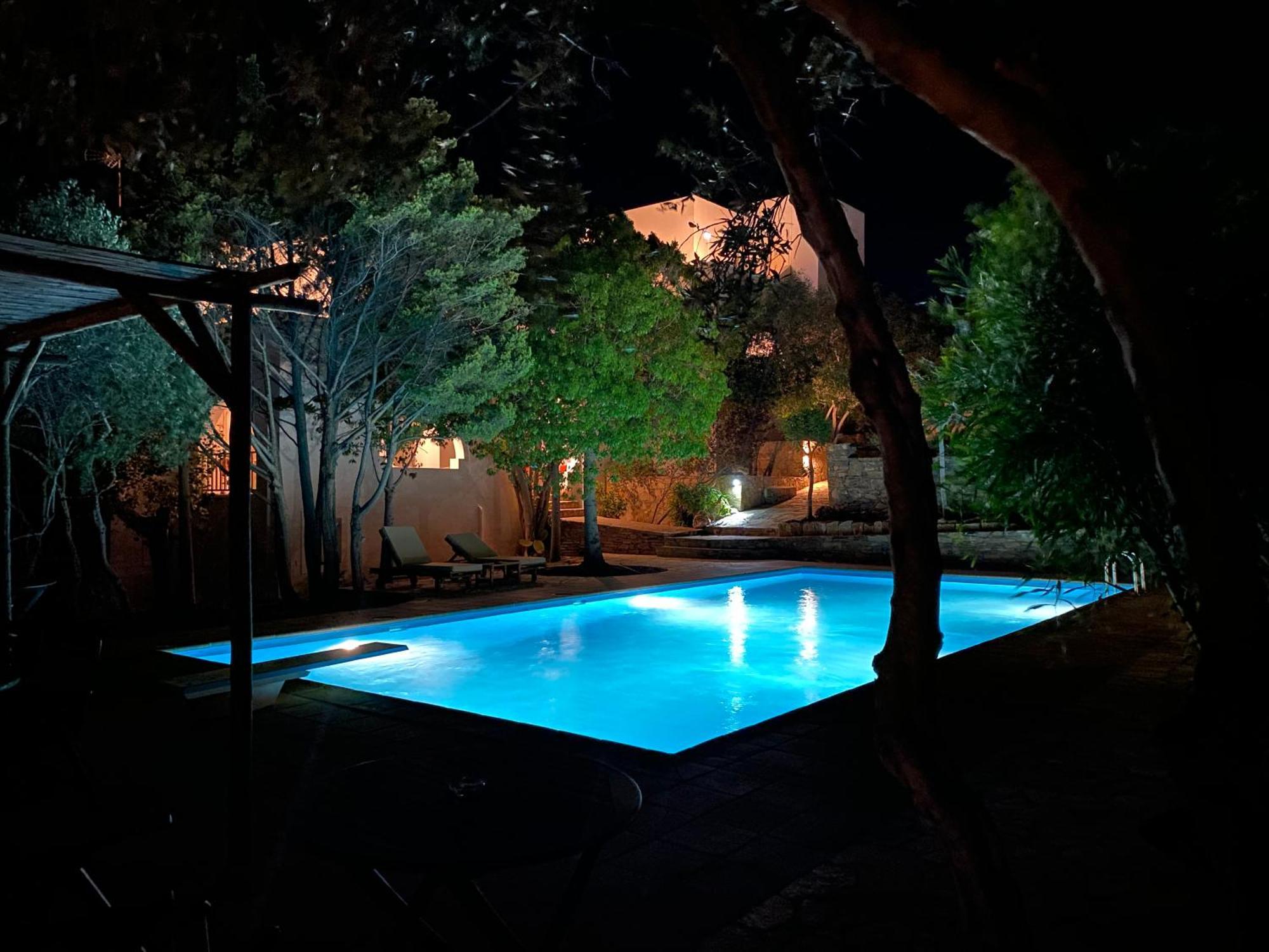 Apaggio Apartments Katapola Bagian luar foto