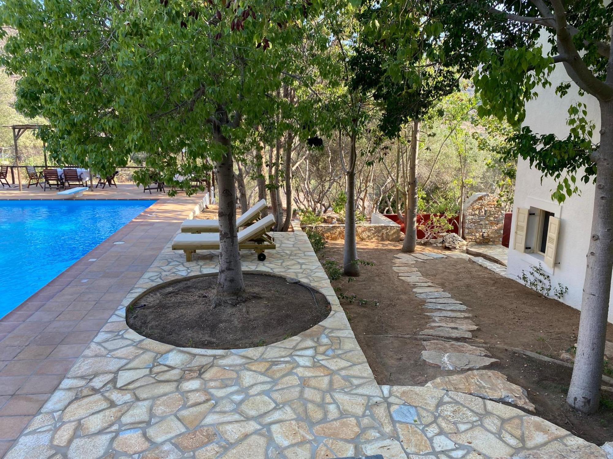 Apaggio Apartments Katapola Bagian luar foto
